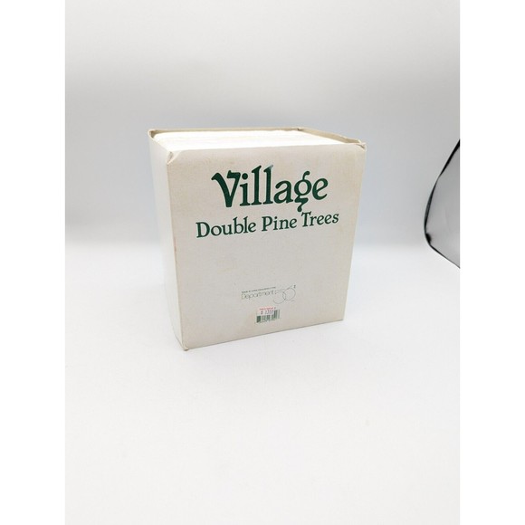 Department Dept 56 Village Accessories Double Pine Trees #52619 - Picture 5 of 8